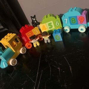 LEGO DUPLO Preschool My First Number Train Colored Bricks Toddlers Playset 10954